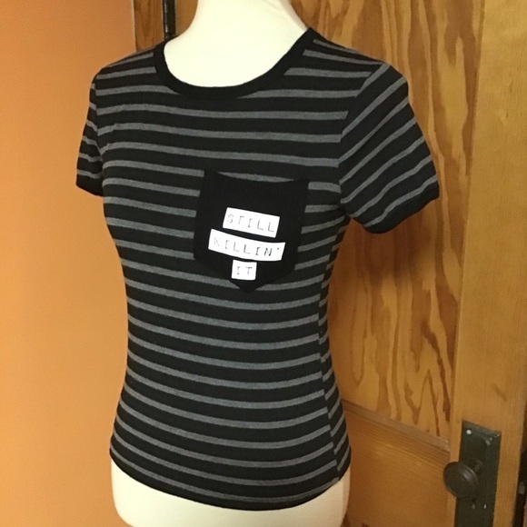 Still killing it graphic striped t shirt - Picture 6 of 8